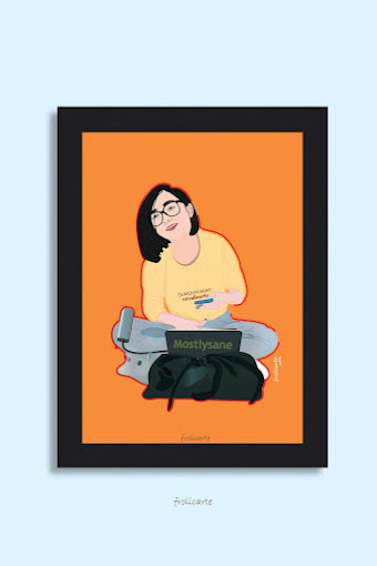 Mostlysane-Personalised-Frame